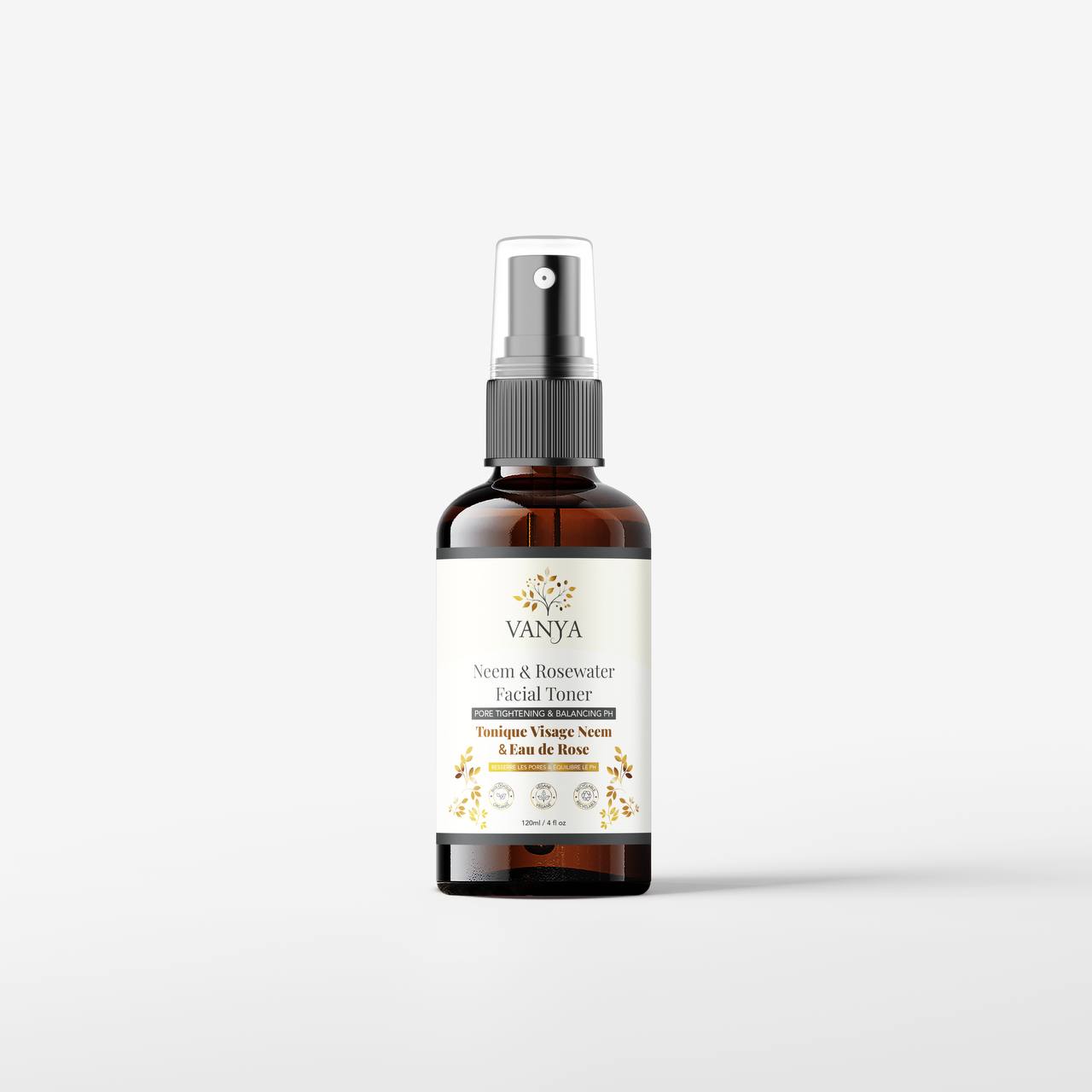 Neem & Rosewater Facial Toner – Purify & Refresh